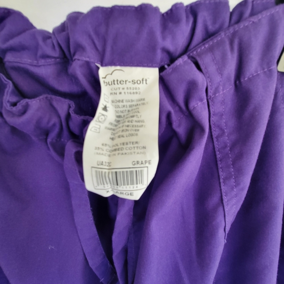 Butter Soft X-Large Grape Cargo Pants - Picture 2 of 4